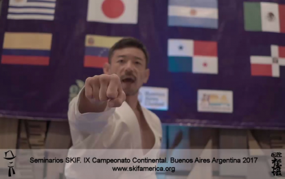 Seminarios SKIF. IX Campeonato Continental Karate SKIF. Buenos Aires, Argentina 2017